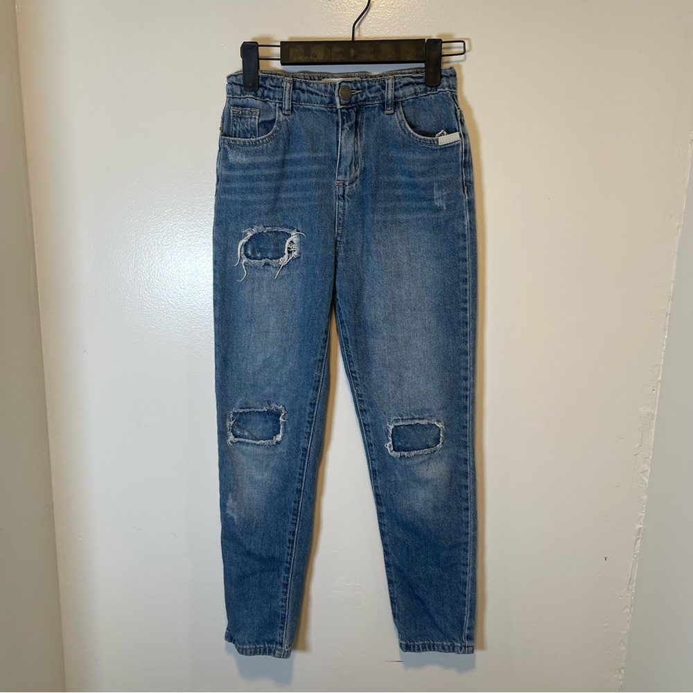 Cotton on kids straight leg jeans girls size 9-10